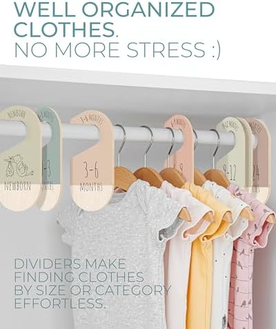 Baby Clothes Dividers For Closet - Image 6