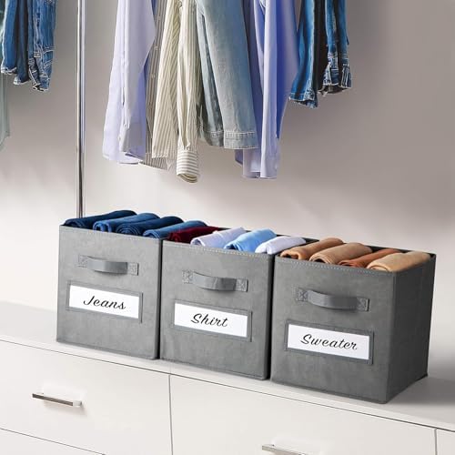 13x13x13 storage cube bins Fabric storage cubes - Image 6