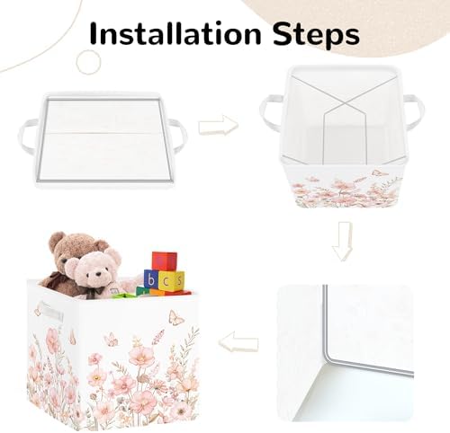 Clastyle 11.8" Flower Storage Basket Set of 3 - Image 7