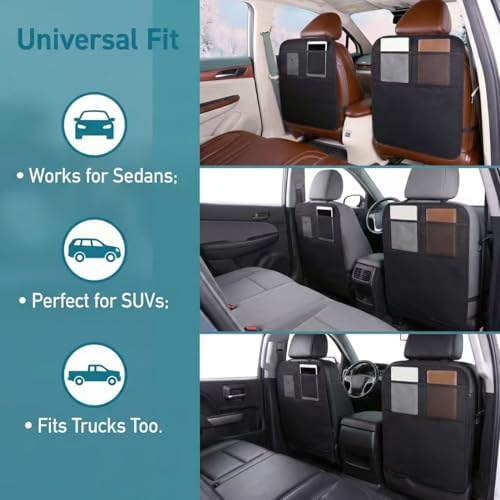 2 Pack Leather Car Seat Protector - Image 7