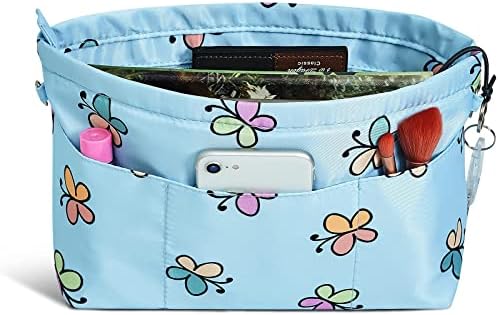 Vercord Premium Nylon Purse Organizer Tote Handbag Insert Organizers Bag in Bag - Image 7