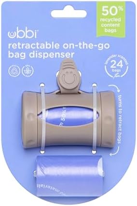 Ubbi Retractable On-the-Go Bag Dispenser - Image 6