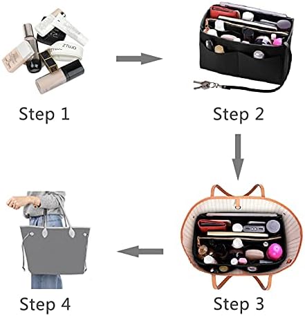 ZTUJO Purse Organizer Insert, Felt Bag Organizer - Image 6