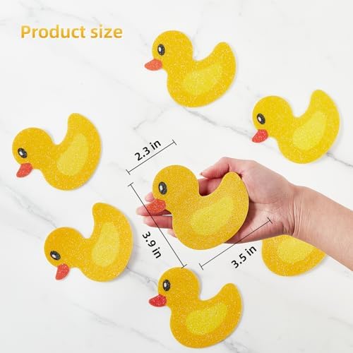 20 PCS Non Slip Bathtub Stickers, Cute Duck Creature Shower Stickers - Image 7