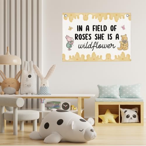 Girl Nursery Wall Decor Banner Girls Room Decor 30"x20" - Image 6