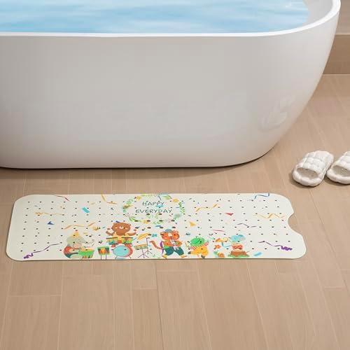YINENN Bath and Shower Safety Mats 40x16 inch, Non Slip - Image 6