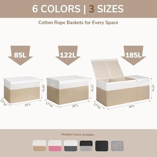 INDRESSME 185L Toy Storage Box - Image 7