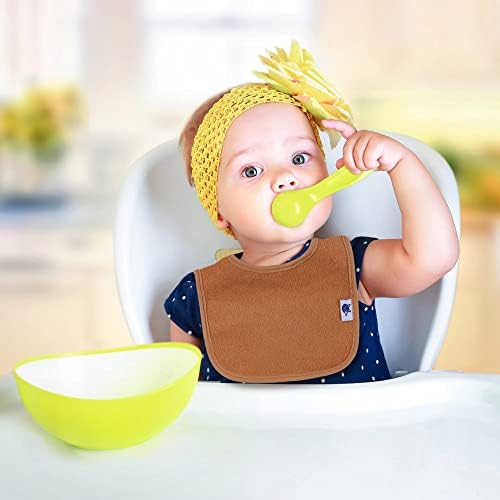 SPINFOX Waterproof Baby Bibs Unisex Infant Drool Feeding Teething - Image 7