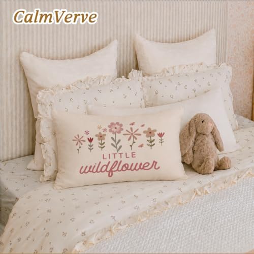 Wildflower Nursery Decor Girl Nursery 12x20 Pillow Cover, - Image 6
