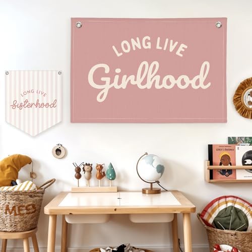 Lacama Pink Long Live Girlhood Banner - Image 7