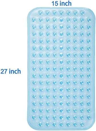 AmazerBath Bath Tub Mat, Medium Size 27.6 x 15 Inches Non-Slip Shower Mats - Image 7