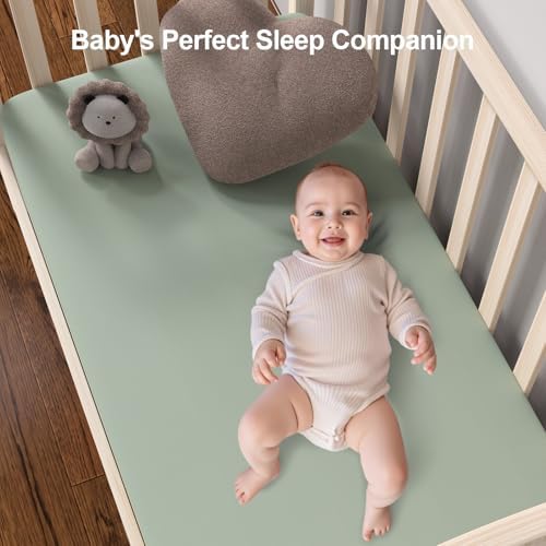 Baby Crib Sheets 2 Pack for Boys and Girls Fit for Standard Crib Toddler - Image 7