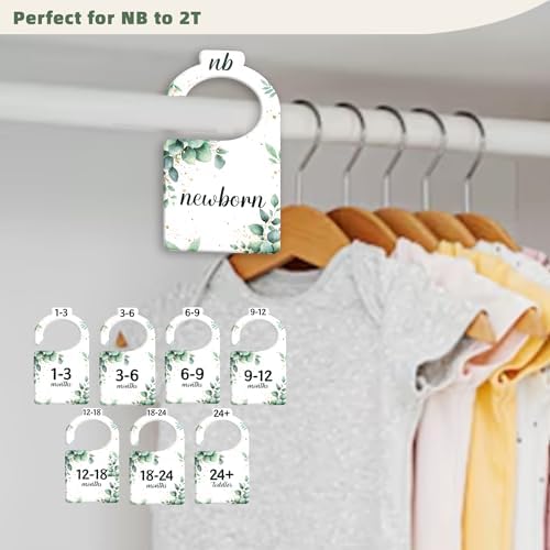 JMOST Eucalyptus Baby Closet Dividers - Image 4