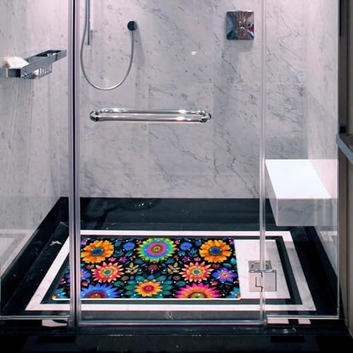 Shower Mat Bathtub Mat, 26.8x15.1 inch, Non-Slip Bath Mat - Image 5