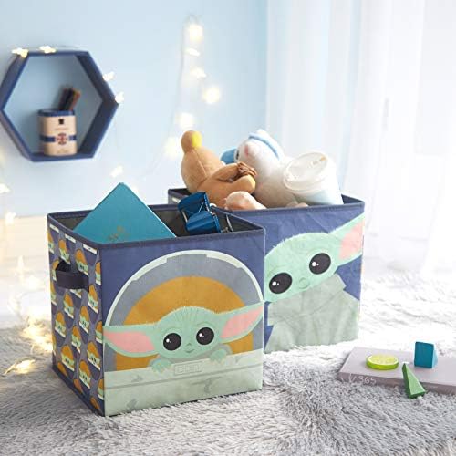 Idea Nuova Star Wars The Mandalorian, The Child Set of 2 Durable Storage Cubes - Image 7