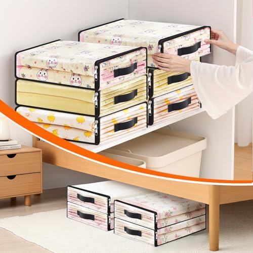 SpaceWhisper Clear Sheet Storage Bags, 6 Pack, 15.7 x 13.8 x 3.9 in - Image 7