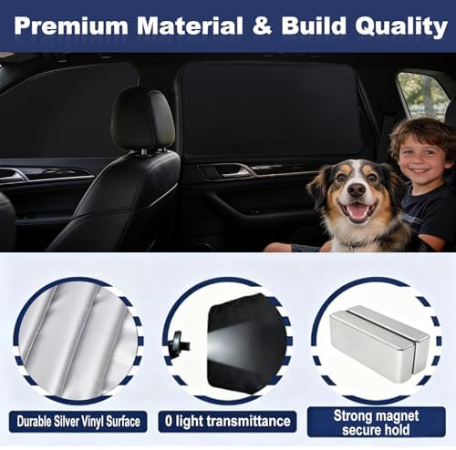 XCBYT Magnetic Car Window Shades - Image 7