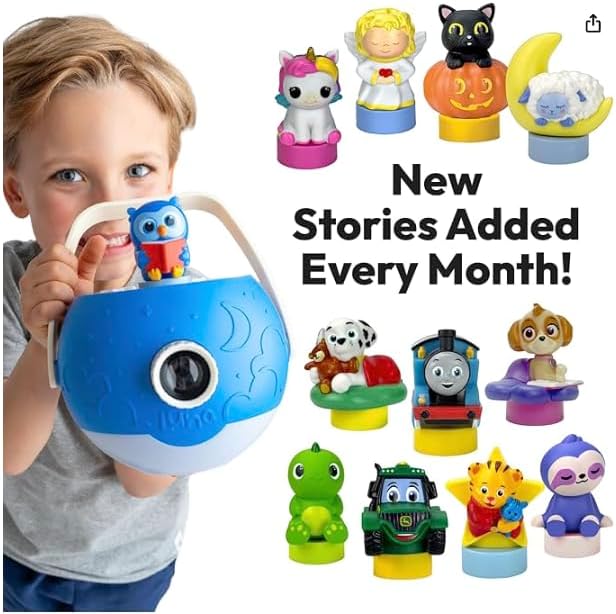 Thomas The Train Figurine Cartridge – Projects 5 Railroad Stories and 5 Songs, Over 30 Minutes of Audio Content | Gift and Toy for Ages 3+