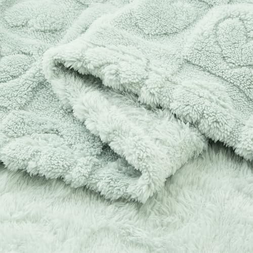CREVENT 2Pcs 30''X40'' Cute Cozy Fluffy Warm Baby Blankets - Image 7
