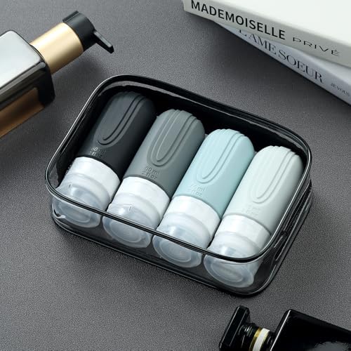Mrsdry Travel Bottles for Toiletries, Tsa Approved 2oz Travel size Bottles - Image 7