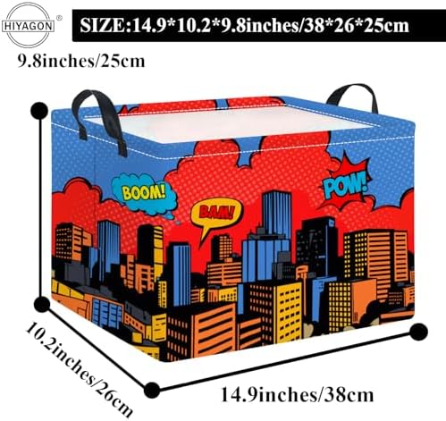 Rectangular Baby Girl Basket Kids Baby Storage Basket Storage Bin Organizer Box - Image 6