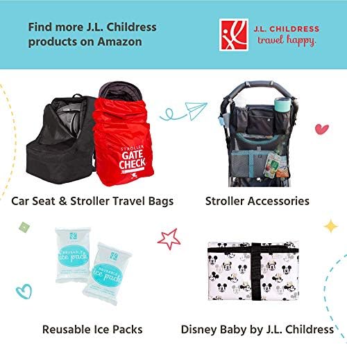 J.L. Childress Baby Bottle Bag, Breastmilk Cooler, Fits 1-2 Bottles - Image 6