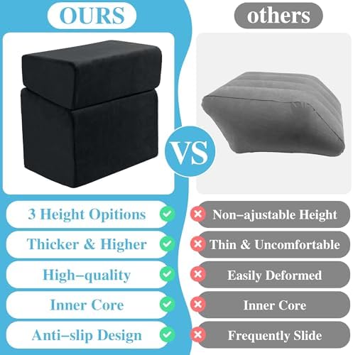Under Desk Foot Rest, ROYALAY Ergonomic Office Footrest - Image 6