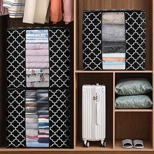 Storage Bags 4 Pack 100L Clothes Organization and Storage Containers - Image 6