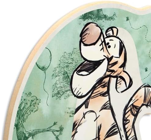 Open Road Brands Disney Winnie the Pooh Letter C Wood Wall Decor - Image 4