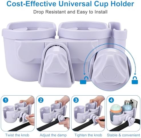 Accmor Stroller Cup Holder - Image 7