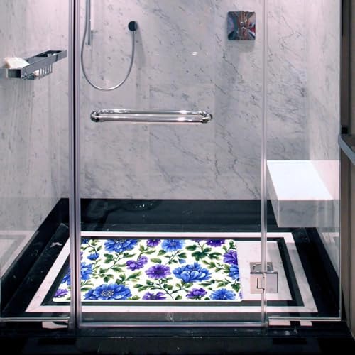 Shower Mat Bathtub Mat, 26.8x15.1 inch, Non-Slip Bath Mat - Image 6