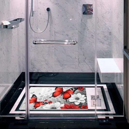Shower Mat Non Slip 26.8 x 15.1 Inches, Non Slip Bath Mat - Image 6