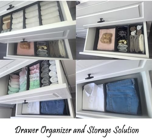 Bructhun Sock Drawer Organizer 9 Pack - Image 7