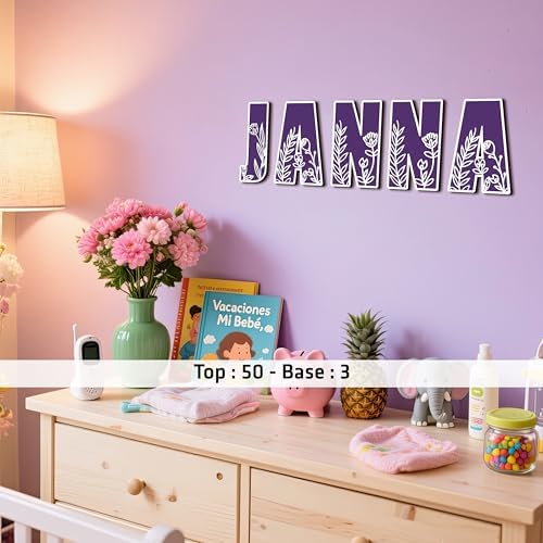 Name Sign For Nursery, Boho Nursery Sign, Family Name Signs, 3D Wall Art for - Image 6