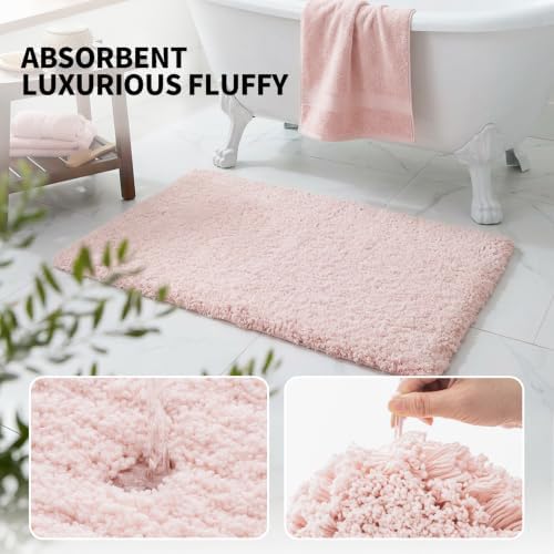 ILANGO Bathroom Rugs 60" × 24", Extra Soft Absorbent Microfiber Bath Rugs - Image 6
