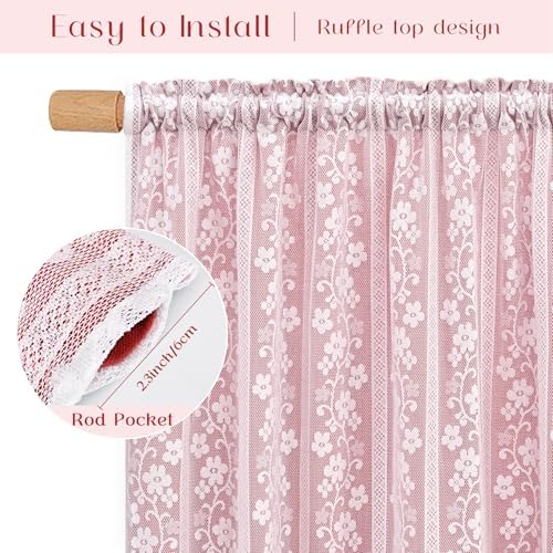 ASPMIZ Linen Curtains for Living Room Double Layers Curtains for Bedroom - Image 6