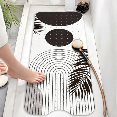 Bathtub Mat Non Slip, Bohemia Extra Long Bath tub Mat Shower Floor Mat - Image 6