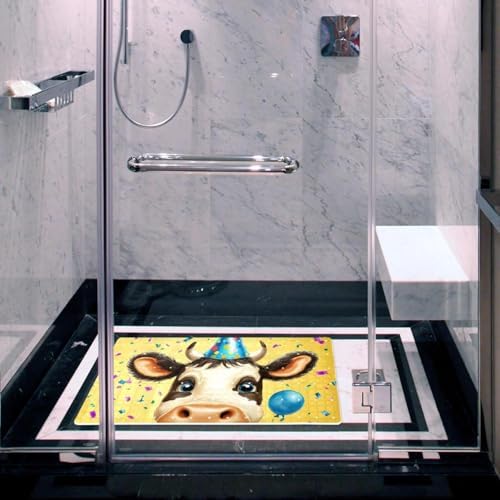 Bath Tub Shower Mat, Washable Bathtub Floor Mats, Suction Cups and Drain Holes - Image 6