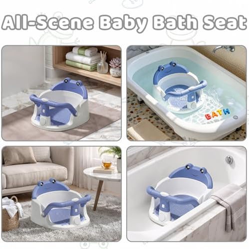 Baby Bath Seat for Babies 6 Months & Up, Non-Slip Toddler Bath Seat - Image 7