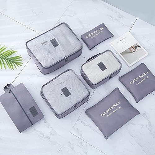 7 Set Packing Cubes for Suicase Packing Organizers Travel Luggage Organizers - Image 6