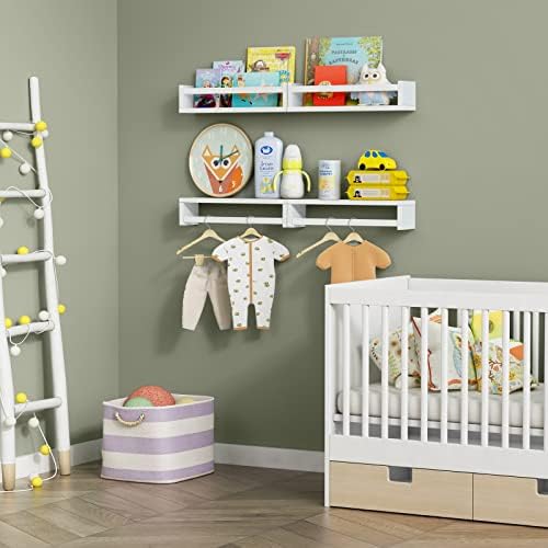 Forbena Floating Nursery Book Shelves - Image 6