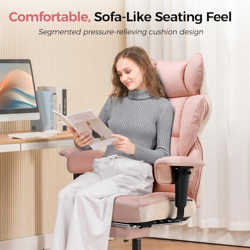 GTPLAYER Big and Tall Gaming Chair 400lbs Heavy Duty Office Chair - Image 6