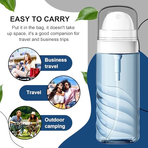 Yolaist 2 Pack 2oz/60ml Small Spray Bottle, Fine Mist TSA Travel Size - Image 6