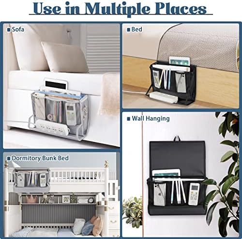 Bedside Caddy Organizer for Dorm Bed Rails - Image 6