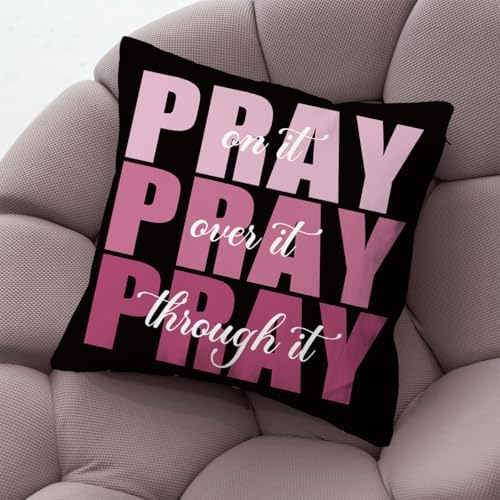 KongMoTree Bible Verse Pillow, Christian Holy Bible Prayer Pillow Covers - Image 5