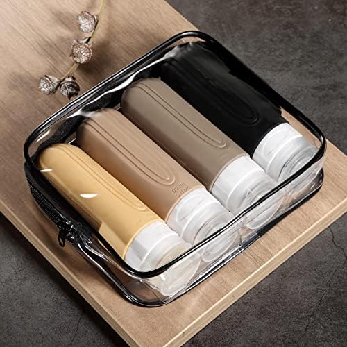 Mrsdry Travel Bottles for Toiletries, Tsa Approved 3oz Travel Size Containers - Image 7
