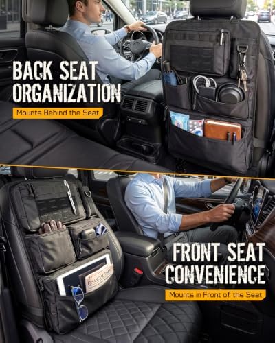 RXW All-In-One Back Seat Car Organizer, Fit Cars Trucks Jeeps Pickups Vans - Image 6