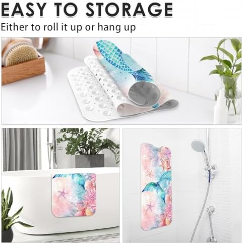 Bathtub Shower Mat 40X16 Inch, for Toddler - Image 7