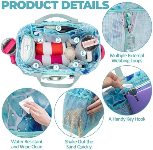 Nyton Organizer Insert for Original Large Bogg Bag Cover Beach Liner for XL - Image 7