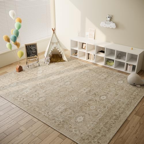 8x10 Area Rugs for Living Room: Washable Rugs for Bedroom Non Slip Carpet - Image 6